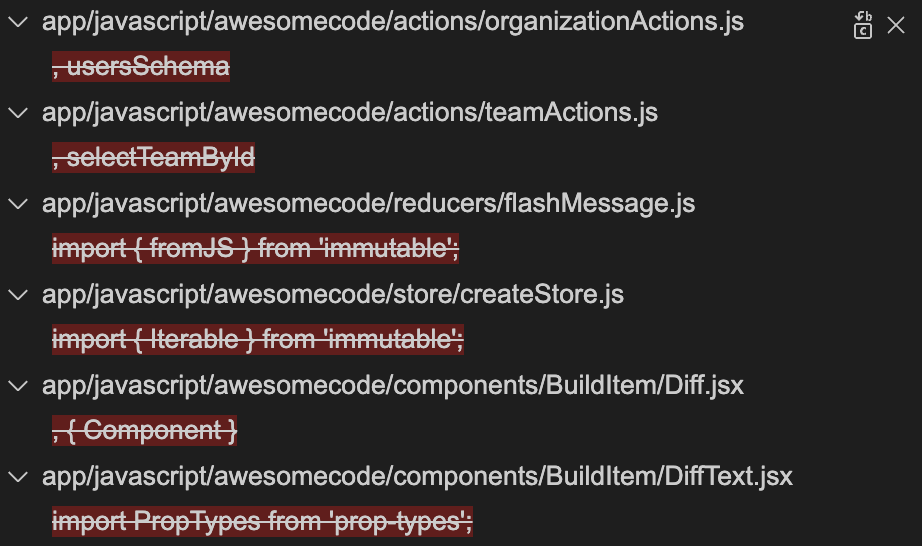 Remove Unused Imports 2